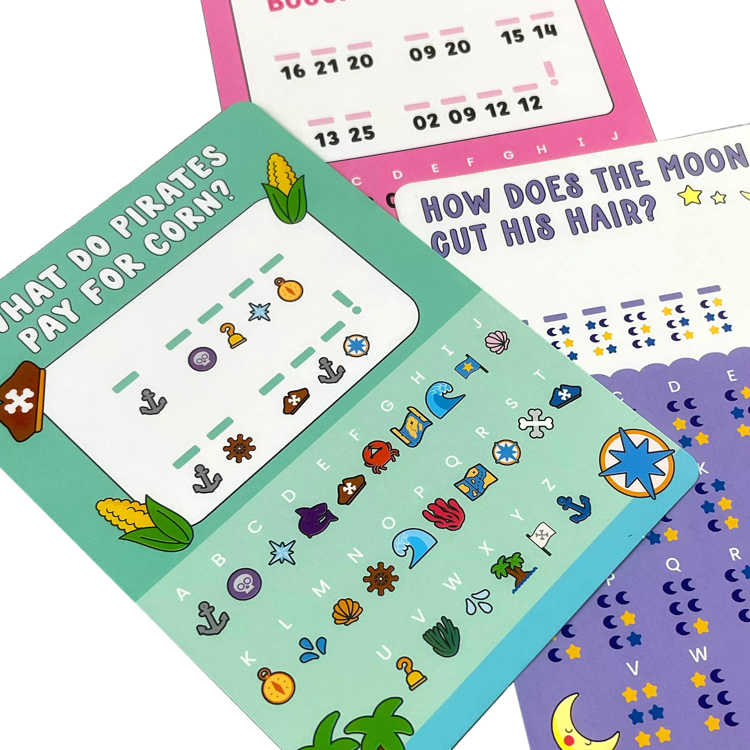 Joke Decoder Activity Cards - Set of 24