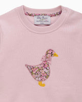 Baby Duck Sweatshirt in Chive