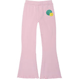 Ribbed Flares in Rhapsody Rose