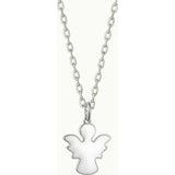 Personalized Christening or Communion Enamel Necklace, Sterling Silver