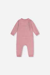 Knitted Romper Dusty Pink