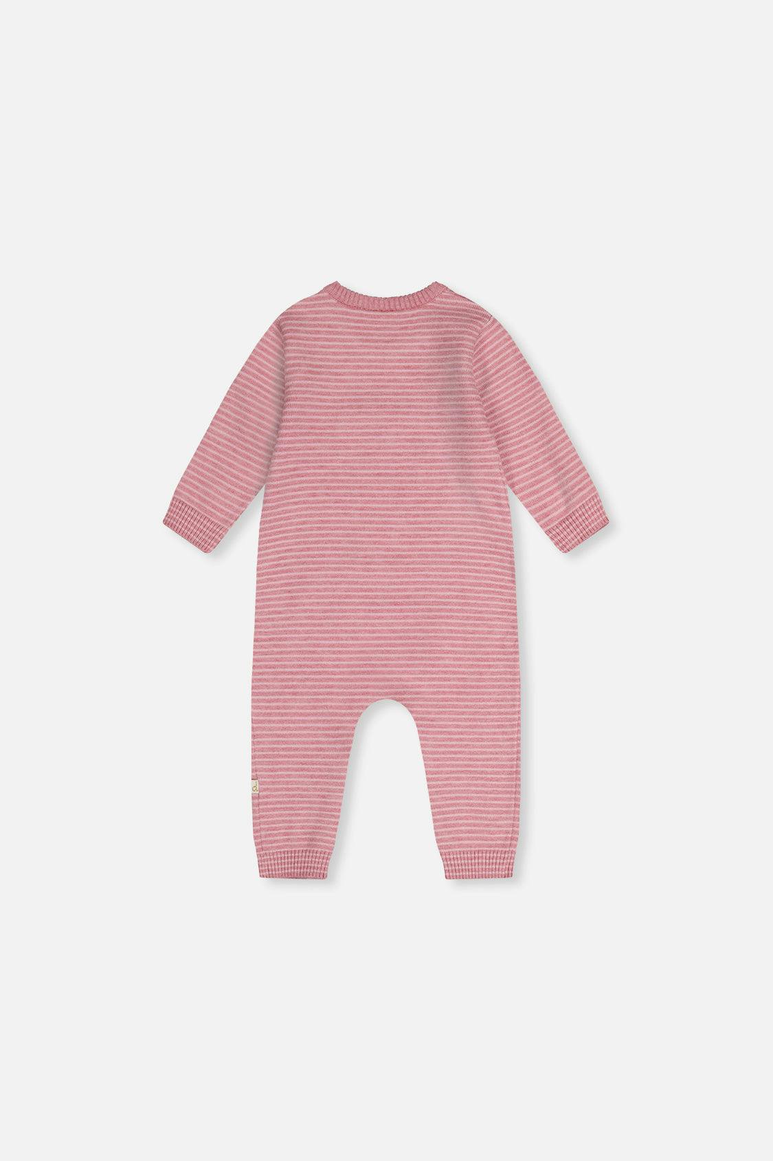 Knitted Romper Dusty Pink