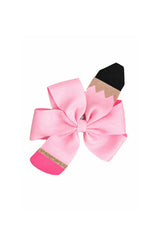Pencil Back-to-School Hair Bow