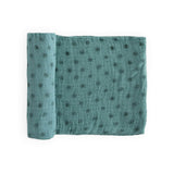 Cotton Muslin Swaddle Blanket - Wallflower