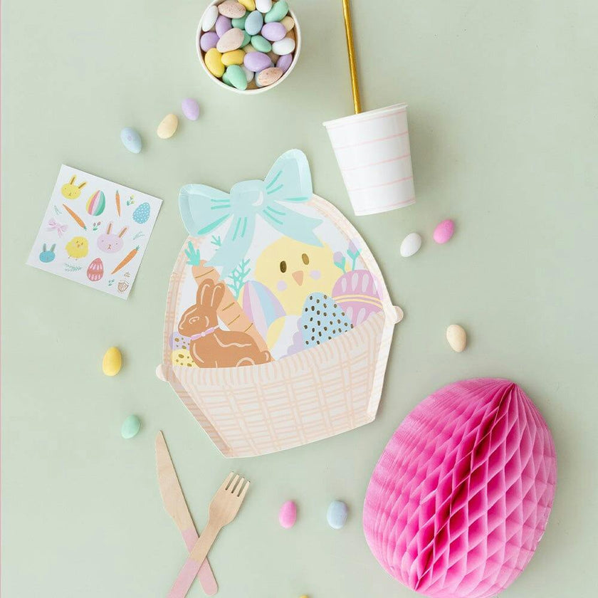 Easter Goody Basket Large Plates