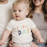 graphic bodysuit | love dad