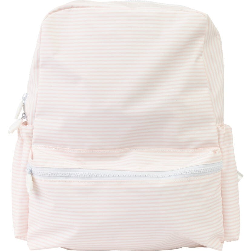 The Backpack in Pink Stripe