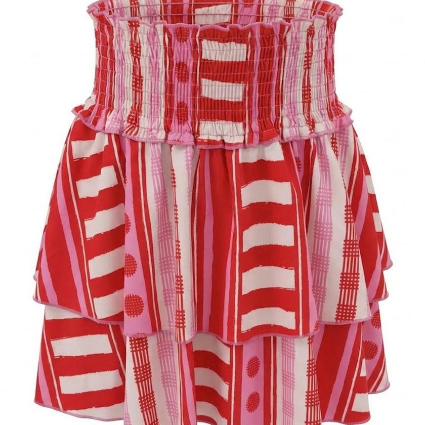 Scottie Skirt Peach Jubilee