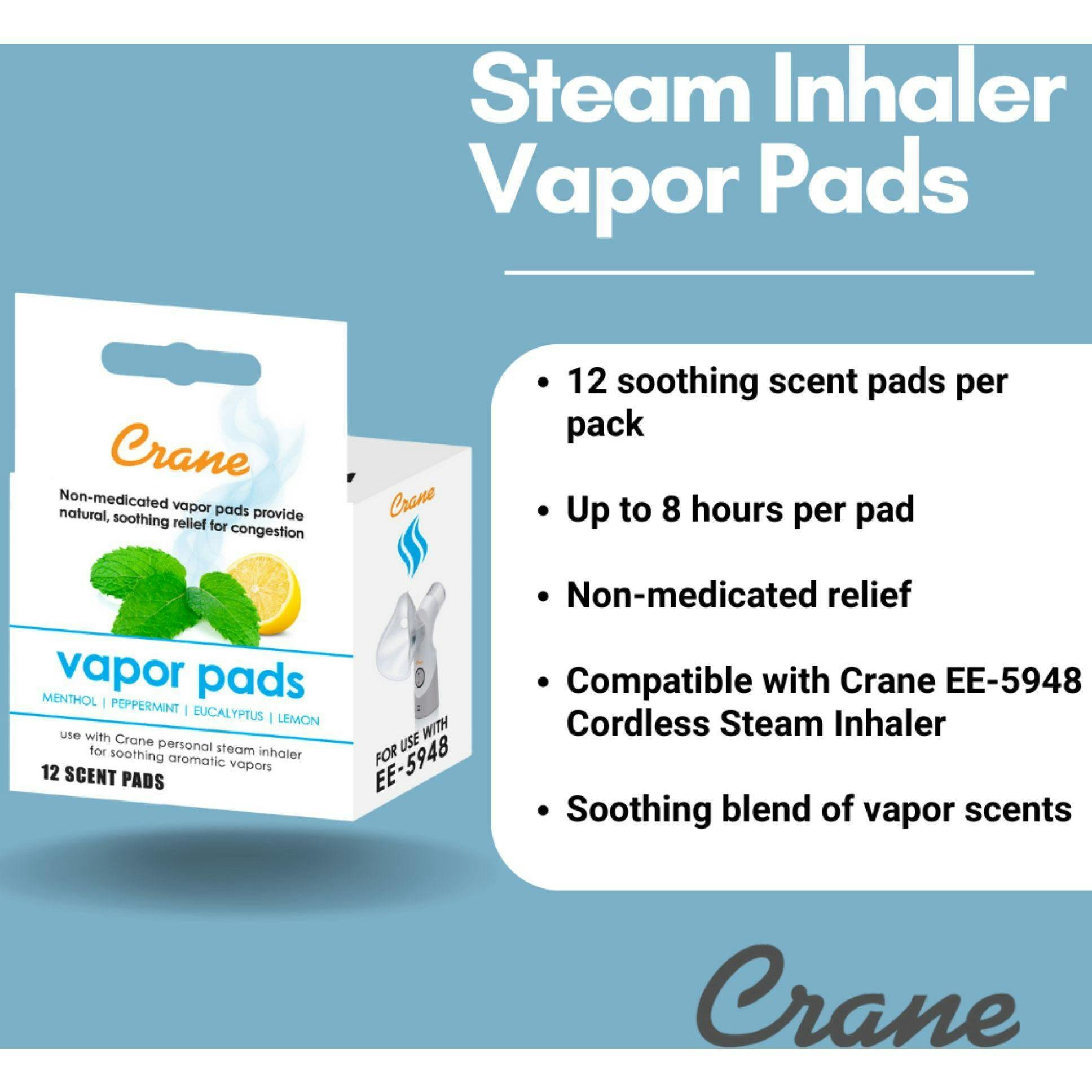 Universal Vapor Pads – Menthol Eucalyptus