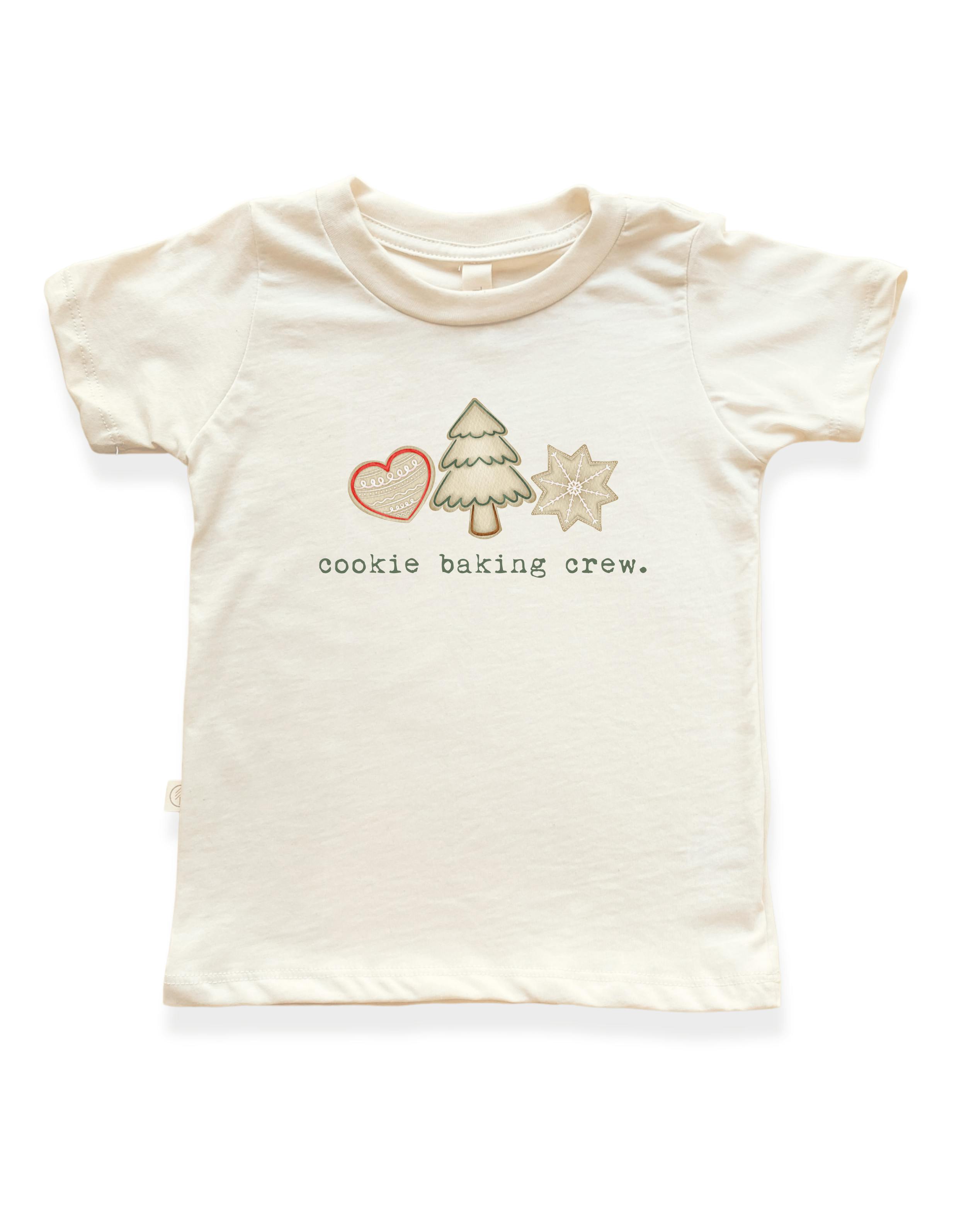 Cookie Baking Crew Organic Kids T-Shirt