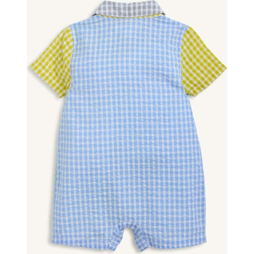 Magnetic Boys Collar Romper