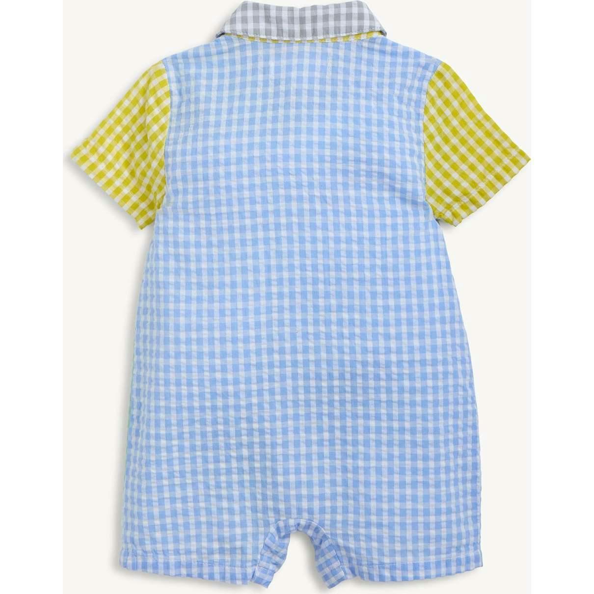Magnetic Boys Collar Romper