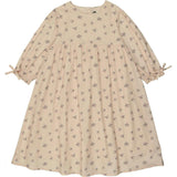 Rose Dot 3-Quarter Sleeve Dress