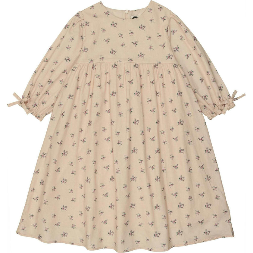 Rose Dot 3-Quarter Sleeve Dress