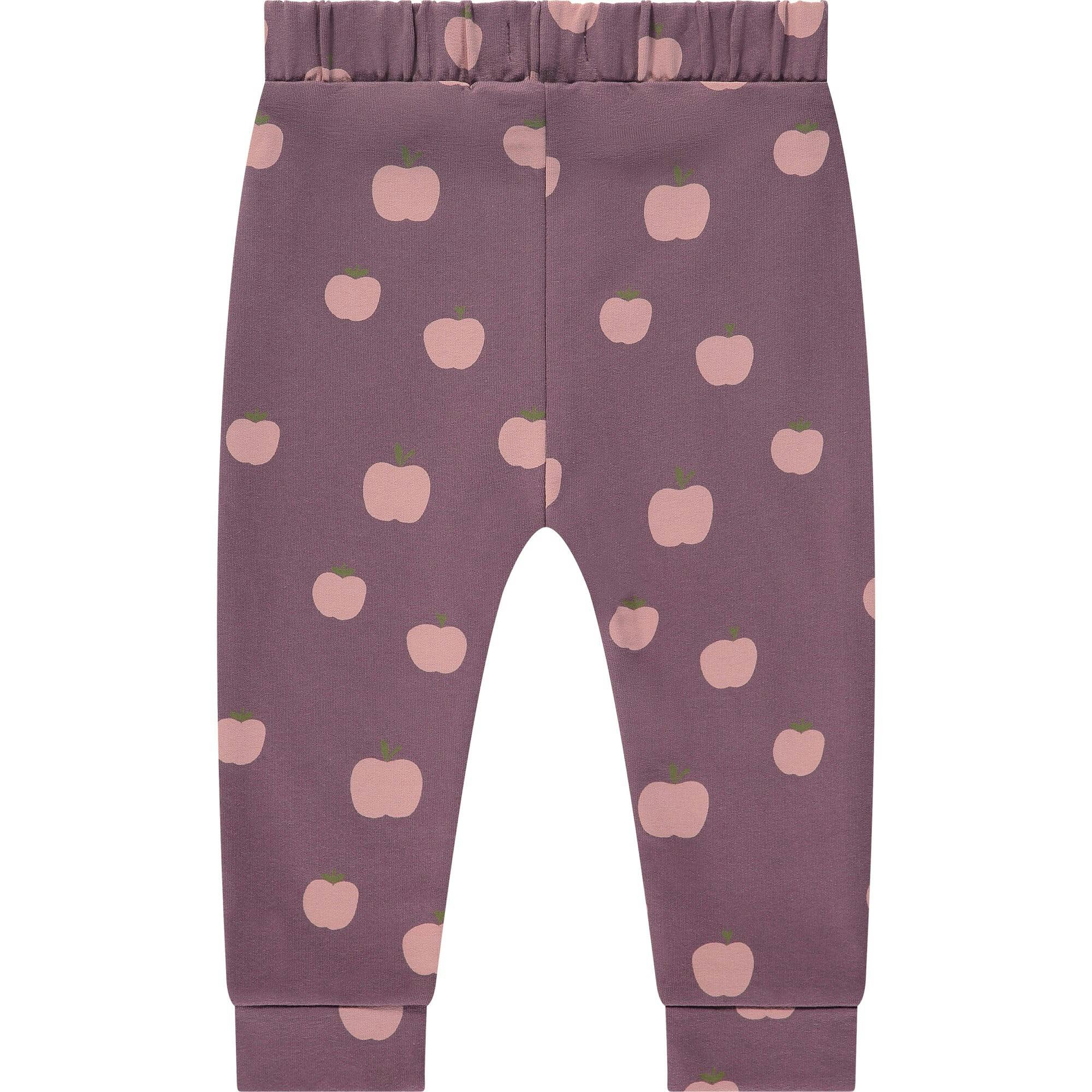 Allover Apple Print Sweatpants