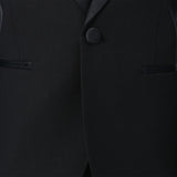 Black Moustache Shawl Lapel Tuxedo Set