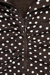 women's longsleeve – choco dots