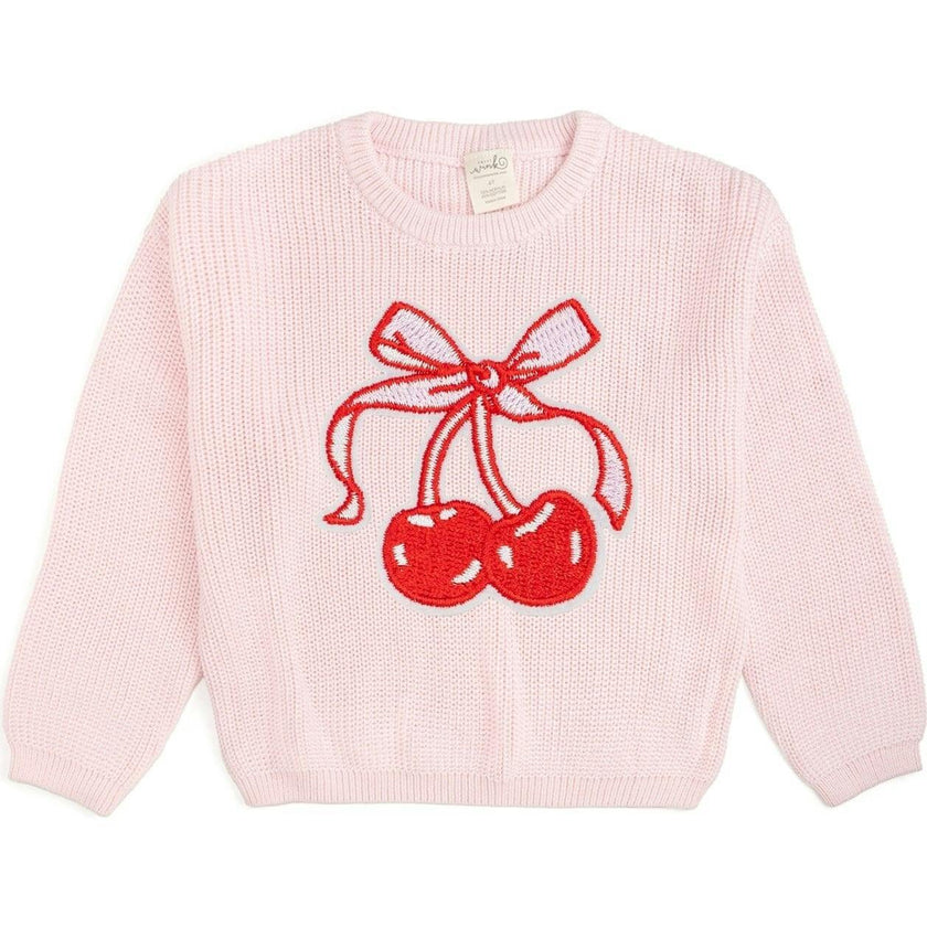 Cherry Coquette Knit Sweater