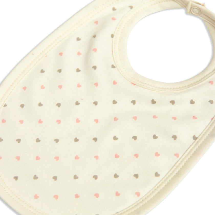 Hearts Bib