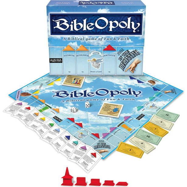 Late for the Sky Bible-Opoly Board Game