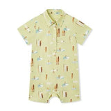 Summer Surf Collared Shortall