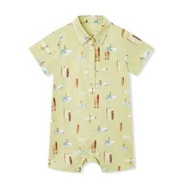 Summer Surf Collared Shortall