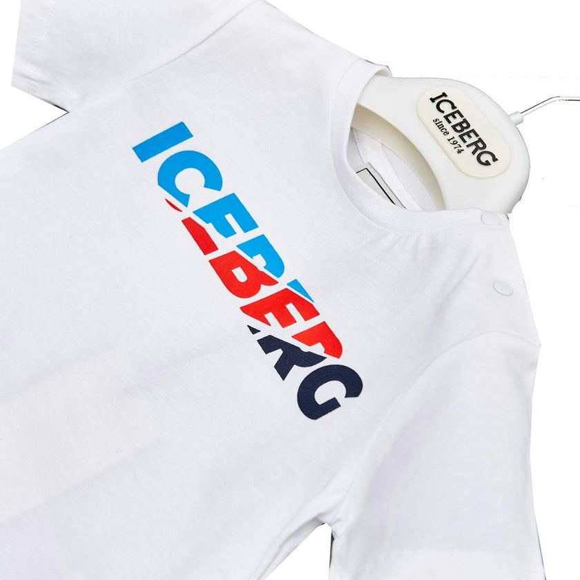 ICEBERG Olympic Dash T-shirt - White