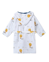Certified Organic Muslin Reversible Bath Robe