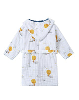 Certified Organic Muslin Reversible Bath Robe