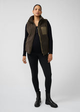 Sherpa Maternity Vest with Baby Carrier Insert