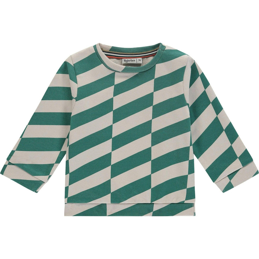 Asymmetrical Print Sweatshirt