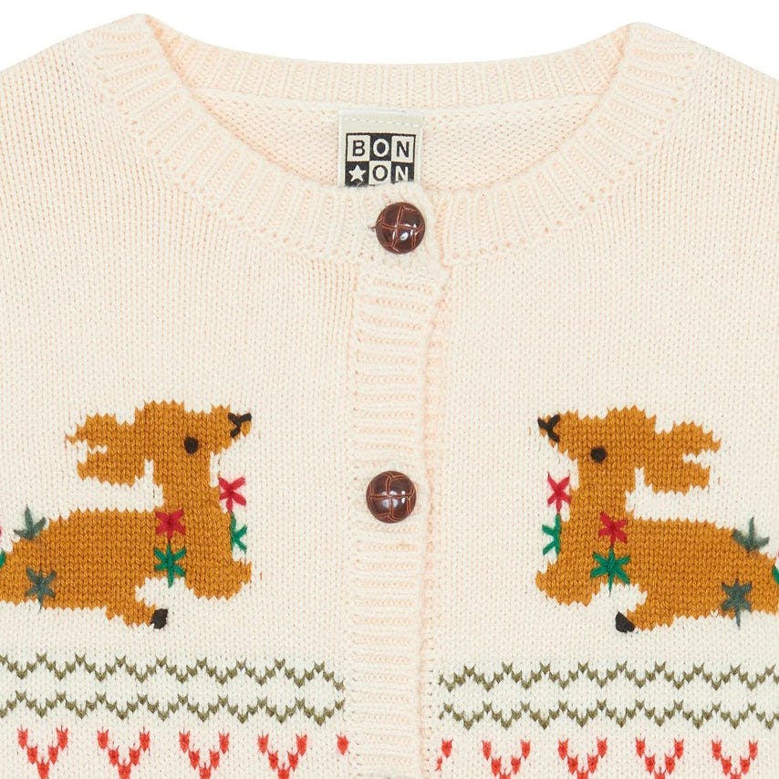 BONTON Reindeer Lilou Cardigan