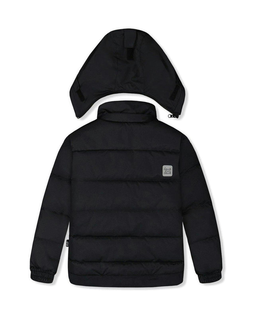 Two Piece Play Snowsuit Black With Black Pants