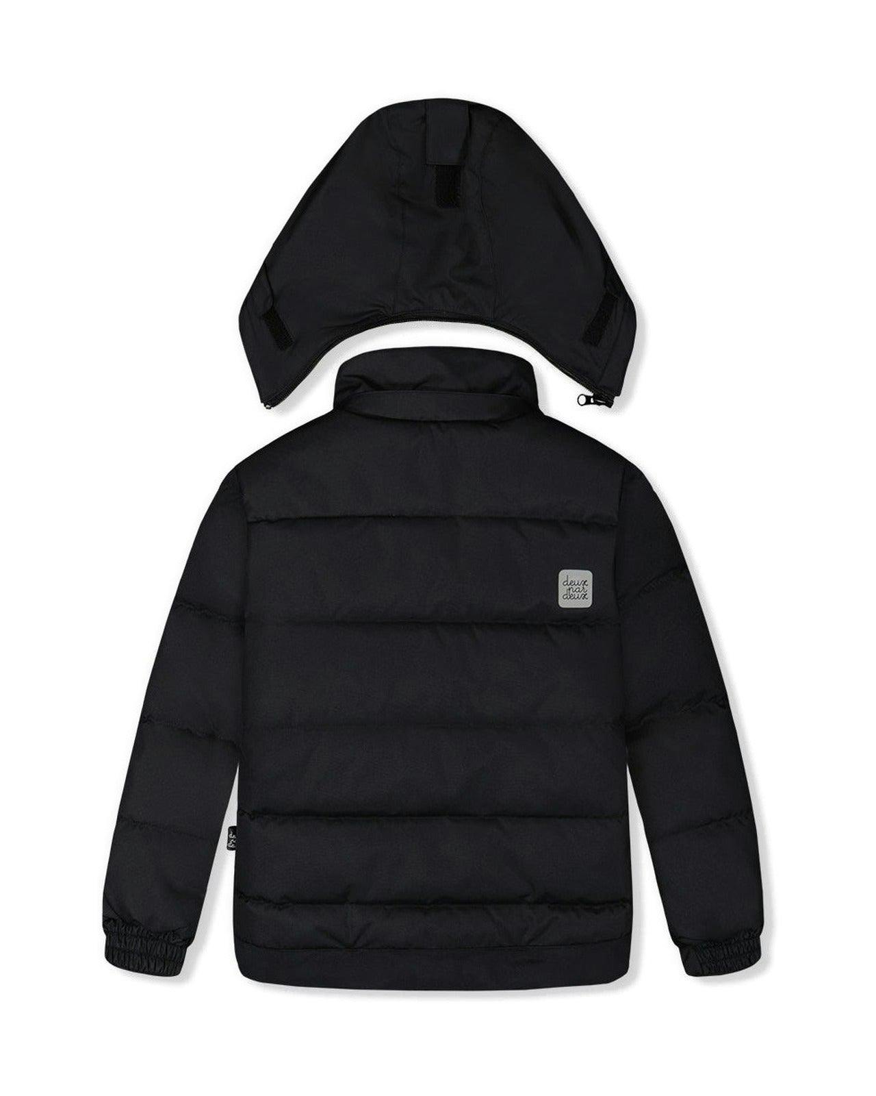 Two Piece Play Snowsuit Black With Black Pants