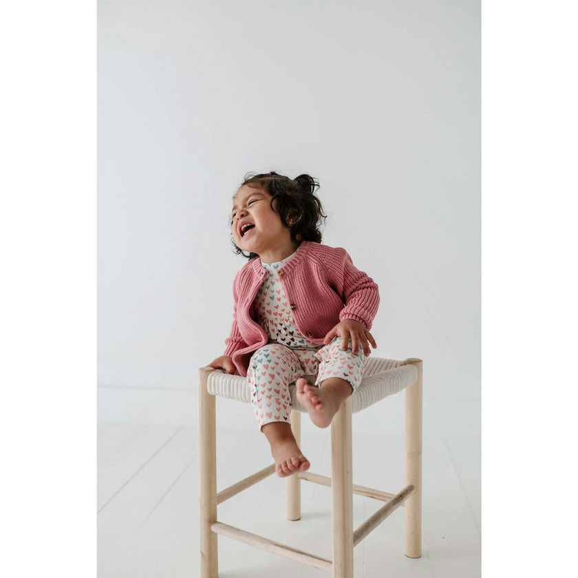 Girl's Knit Cardigan