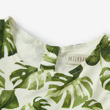Island Leaf Ruffle Dress & Bloomers