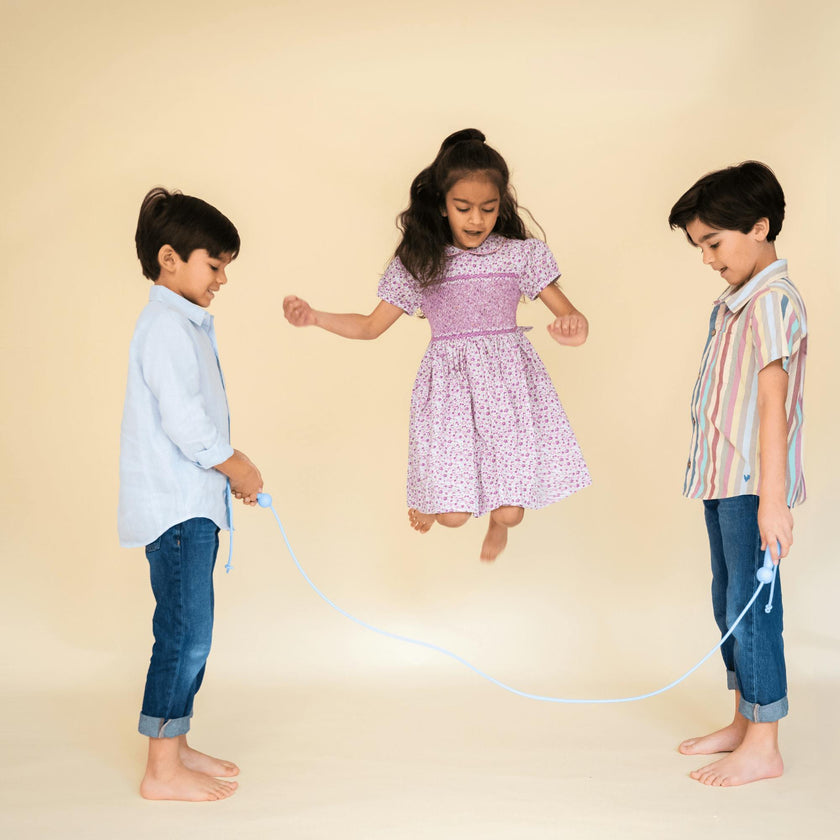 Camp Explorer Blue Silicone Jumprope