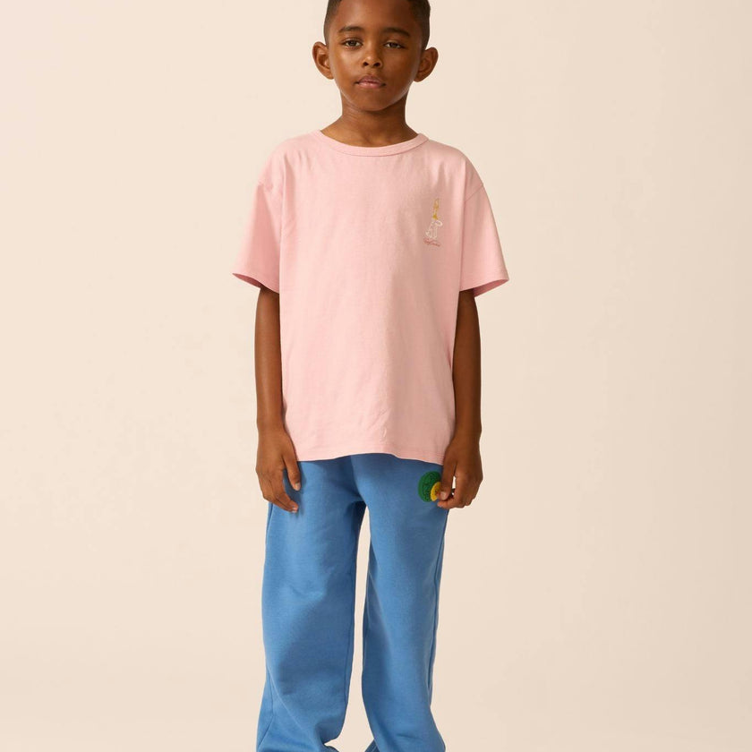 Organic Weekend Tee in Rhapsody Rose