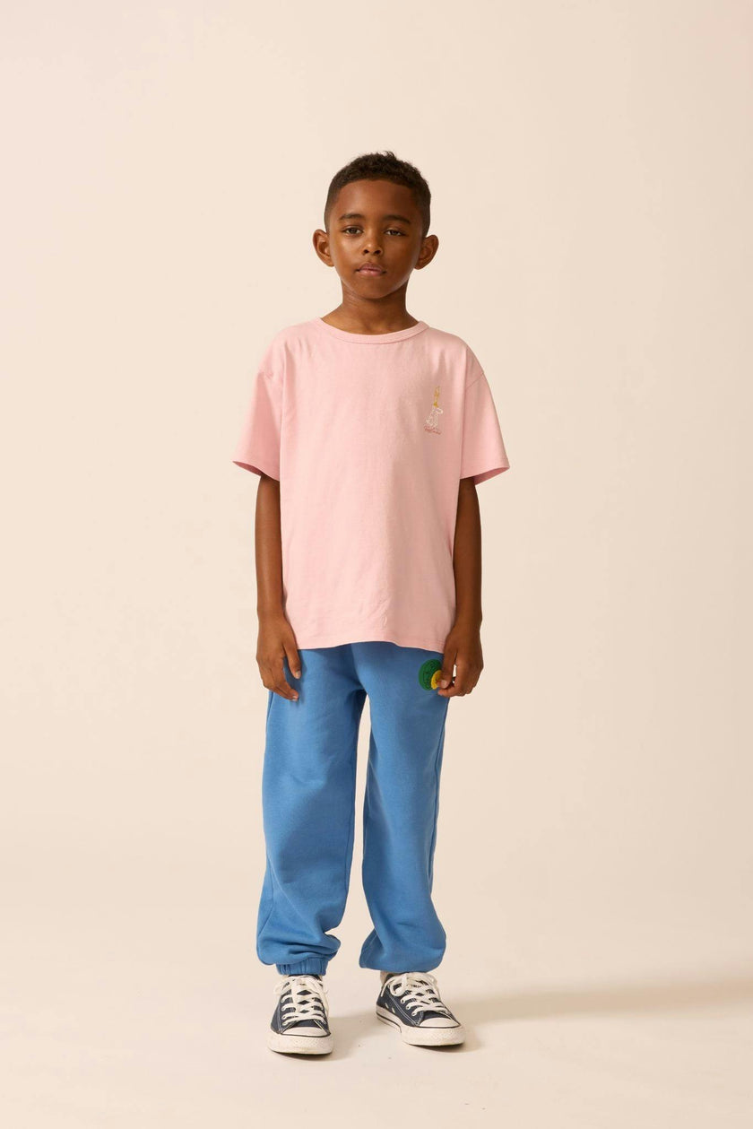 Organic Weekend Tee in Rhapsody Rose