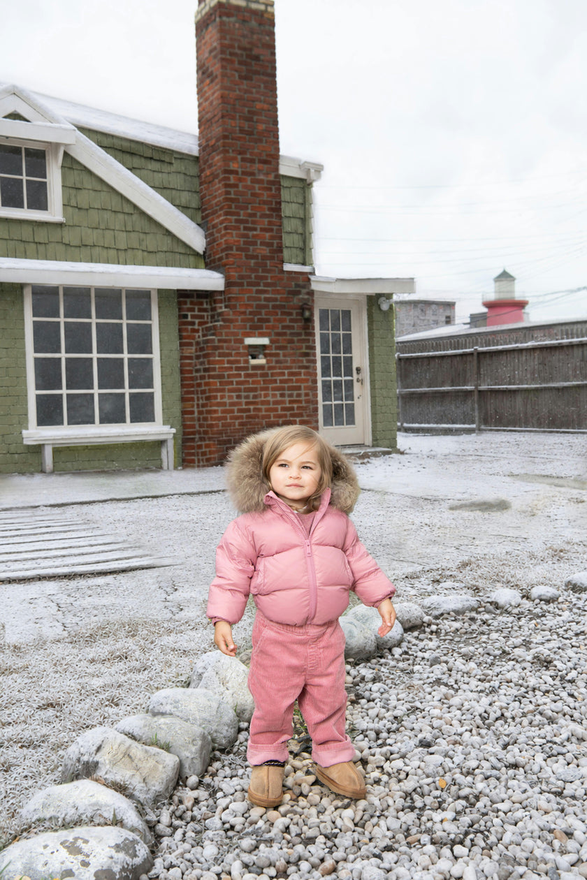 Infant Classic Bomber - Dusty Rose