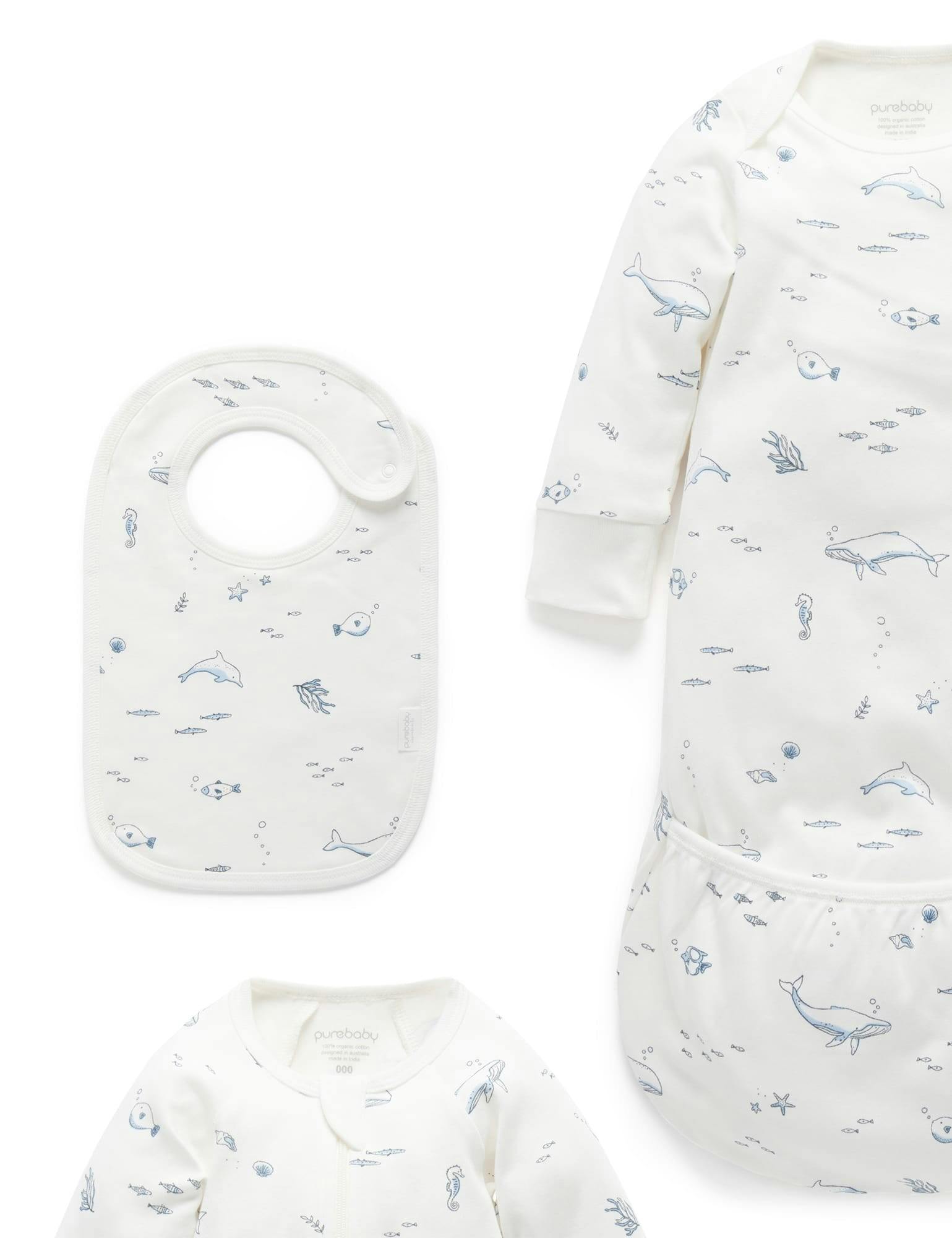 Newborn Hospital Pack Vanilla Nautical Pack