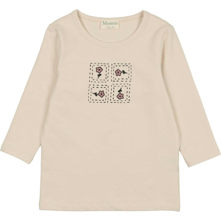 Girls Boxy Belt Bag 3-Quarter Sleeve Shirt
