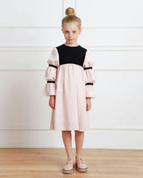 Bella dress (pink without golden embroidery blooms)