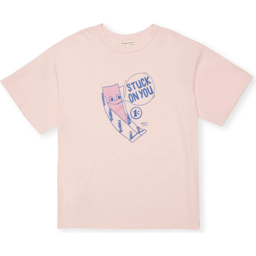 Organic Sunday Tee in Double Bubble