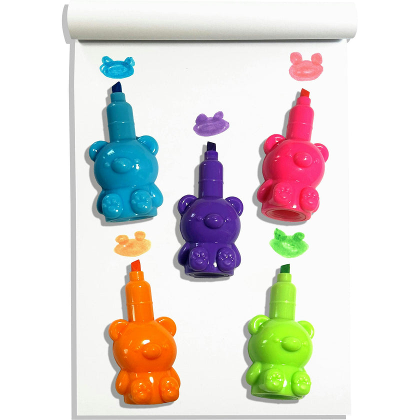 Bear Besties Stacking Highlighters - 5 Color