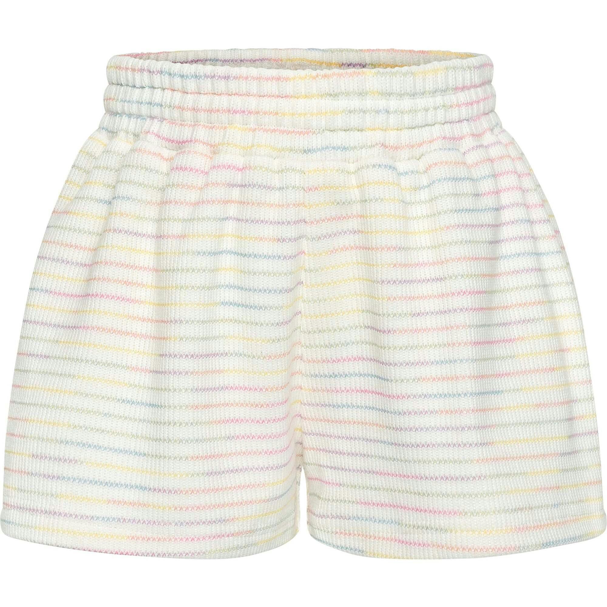 Carlisle Short Rainbow Stripe Knit