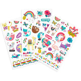 Tattoo-Palooza Temporary Tattoos - Funtastic Friends - 3 Sheets