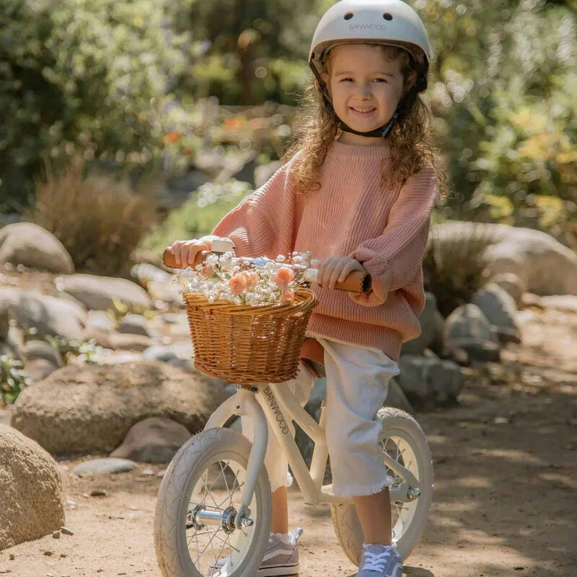 BANWOOD BALANCE BIKE FIRST GO VINTAGE - CREAM
