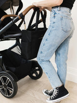 Utility-Strap Diaper Tote Bag