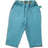 Horizon Blue Striped Pocket Trousers, Blue